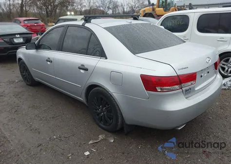 2008 Hyundai Sonata Gls V6 from USA, damaged, VIN 5NPET46F68H349257
